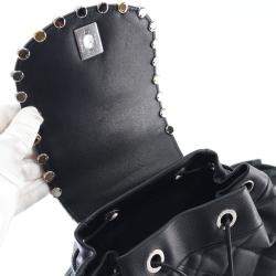 مملوكة مسبقًا Chanel Small Lambskin Metallic Bubble Backpack