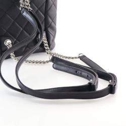 مملوكة مسبقًا Chanel Small Lambskin Metallic Bubble Backpack
