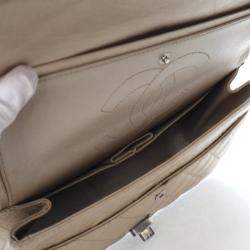 Pre Owned Chanel Crinkled Calfskin Reissue 2.55 Double Flap Bag 226