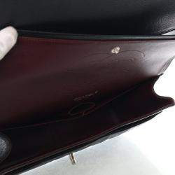 مملوكة مسبقًا حقيبة شانيـل جامبو كافيار كلاسيك مزدوجة القلاب