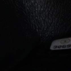 Pre Owned حقيبة شانيل كلاسيك بغطاء مزدوج صغيرة جلد خروف أسود