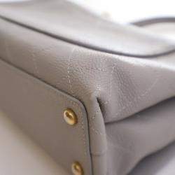 مملوكة مسبقًا Chanel Medium Grey Caviar Chic Affinity Flap Bag