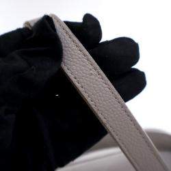 مملوكة مسبقًا Chanel Medium Grey Caviar Chic Affinity Flap Bag