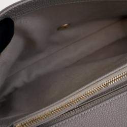 مملوكة مسبقًا Chanel Medium Grey Caviar Chic Affinity Flap Bag