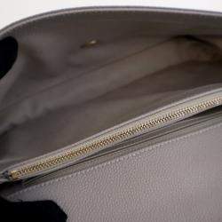 مملوكة مسبقًا Chanel Medium Grey Caviar Chic Affinity Flap Bag