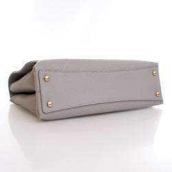 مملوكة مسبقًا Chanel Medium Grey Caviar Chic Affinity Flap Bag