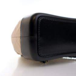 مملوكة مسبقًا حقيبة ظهر شانيل بيج جلد بقر صغير معتق غابرييل