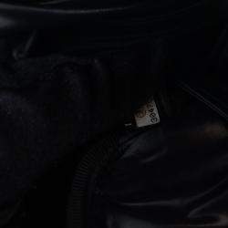 Pre Owned Chanel Black Nylon Tweed Backpack