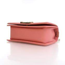 مملوكة مسبقًا حقيبة شانيال بوي كافيار صغيرة زهرية