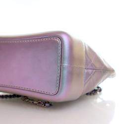 Pre Owned Chanel Small Multicolor Lambskin Gabrielle Backpack