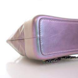 Pre Owned Chanel Small Multicolor Lambskin Gabrielle Backpack