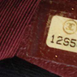 مملوكة مسبقًا حقيبة يد شانيل غراند شوبينغ حمراء كافيار