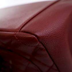 مملوكة مسبقًا حقيبة يد شانيل غراند شوبينغ حمراء كافيار