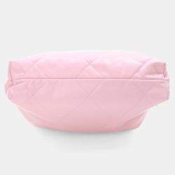 Pre Owned Chanel Small Calfskin 22 Hobo