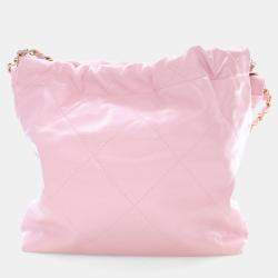 Pre Owned Chanel Small Calfskin 22 Hobo