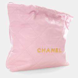 Pre Owned Chanel Small Calfskin 22 Hobo