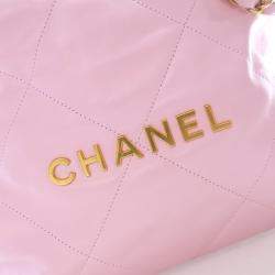 Pre Owned Chanel Small Calfskin 22 Hobo