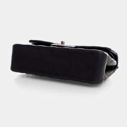مملوكة مسبقًا Chanel Small Black Lambskin Classic Double Flap Bag