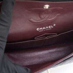 مملوكة مسبقًا Chanel Small Black Lambskin Classic Double Flap Bag