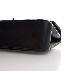 مملوكة مسبقًا Chanel Small Black Lambskin Classic Double Flap Bag