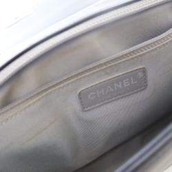 Pre Owned Chanel Large Chevron Boy Bag