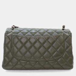 مملوكة مسبقًا Chanel Jumbo Caviar Classic Double Flap Bag