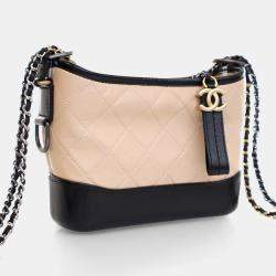 مملوكة مسبقًا Chanel Small Beige Aged Calfskin Gabrielle Bag