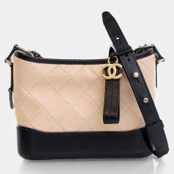 مملوكة مسبقًا Chanel Small Beige Aged Calfskin Gabrielle Bag