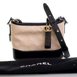 مملوكة مسبقًا Chanel Small Beige Aged Calfskin Gabrielle Bag