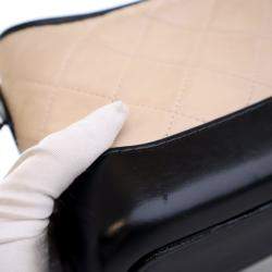 مملوكة مسبقًا Chanel Small Beige Aged Calfskin Gabrielle Bag