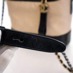 مملوكة مسبقًا Chanel Small Beige Aged Calfskin Gabrielle Bag