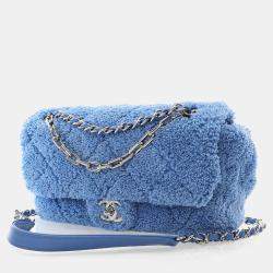مملوكة مسبقًا Chanel Medium Terry Cloth Coco Beach Flap Bag