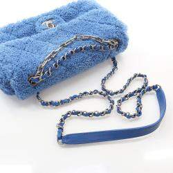 مملوكة مسبقًا Chanel Medium Terry Cloth Coco Beach Flap Bag