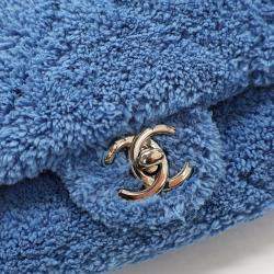 مملوكة مسبقًا Chanel Medium Terry Cloth Coco Beach Flap Bag