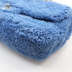 مملوكة مسبقًا Chanel Medium Terry Cloth Coco Beach Flap Bag