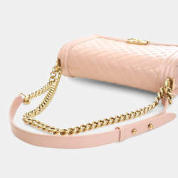 مملوكة مسبقًا Chanel Medium Glazed Calfskin Boy Bag