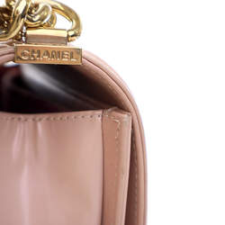 مملوكة مسبقًا Chanel Medium Glazed Calfskin Boy Bag
