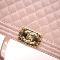 مملوكة مسبقًا Chanel Medium Glazed Calfskin Boy Bag