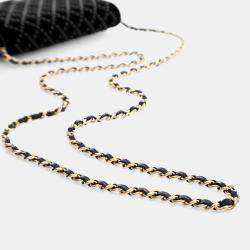 مملوكة مسبقًا Chanel Velvet Embellished Wallet On Chain (WOC)