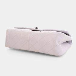 Pre Owned Chanel Grey Aged Calfskin Reissue 2.55 Flap Bag 226