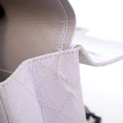 Pre Owned Chanel Grey Aged Calfskin Reissue 2.55 Flap Bag 226