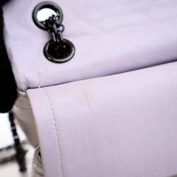 Pre Owned Chanel Grey Aged Calfskin Reissue 2.55 Flap Bag 226