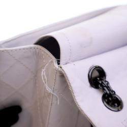 Pre Owned Chanel Grey Aged Calfskin Reissue 2.55 Flap Bag 226