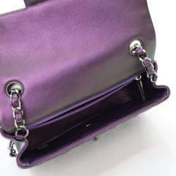 مملوكة مسبقًا Chanel Mini Iridescent Lambskin Rectangular Classic Flap Bag