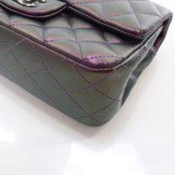 مملوكة مسبقًا Chanel Mini Iridescent Lambskin Rectangular Classic Flap Bag