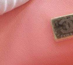 Pre Owned Chanel Mini Rose Pink Lambskin Rectangular Classic Flap Bag