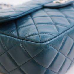 Pre Owned حقيبة شانيل جامبو لامبسكين كلاسيك غطاء مفرد