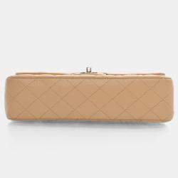 Pre Owned Chanel Medium Caviar Classic Double Flap Bag