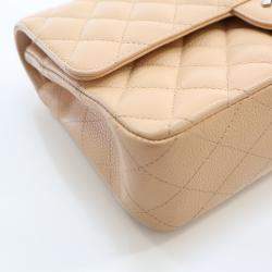 Pre Owned Chanel Medium Caviar Classic Double Flap Bag