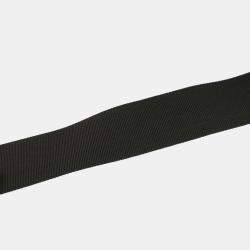 Pre Owned Chanel Brown Jacquard Nylon Travel Line Shoulder Bag